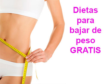 Dietas para bajar de peso gratis