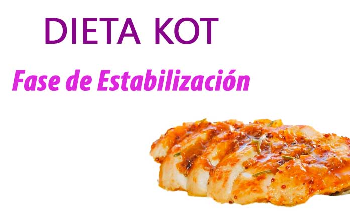 Fase de estabilización de Dieta Kot