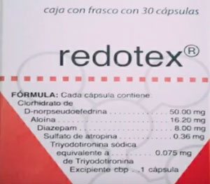 Pastillas Redotex