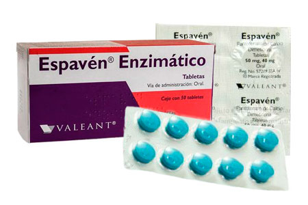 Espaven enzimático caja y tableta
